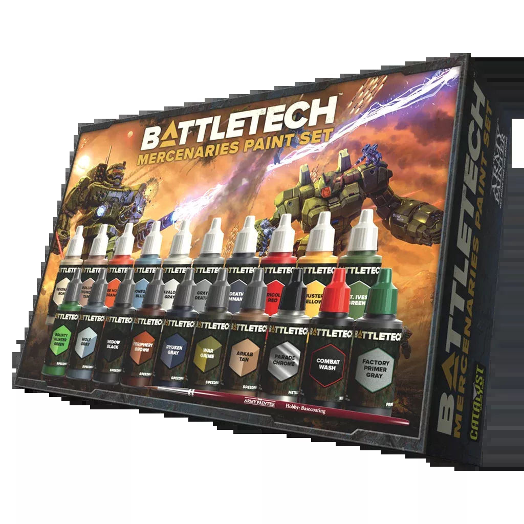 Army Painter: Battletech Mercenaries Paint Set