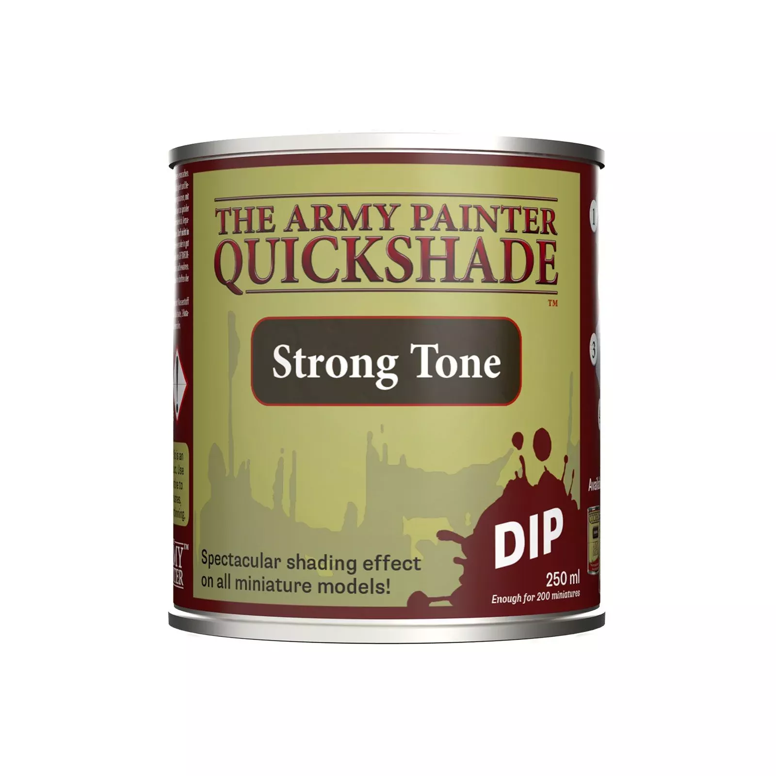 Army Painter: Quickshade - Strong Tone 250ML Dipping Can