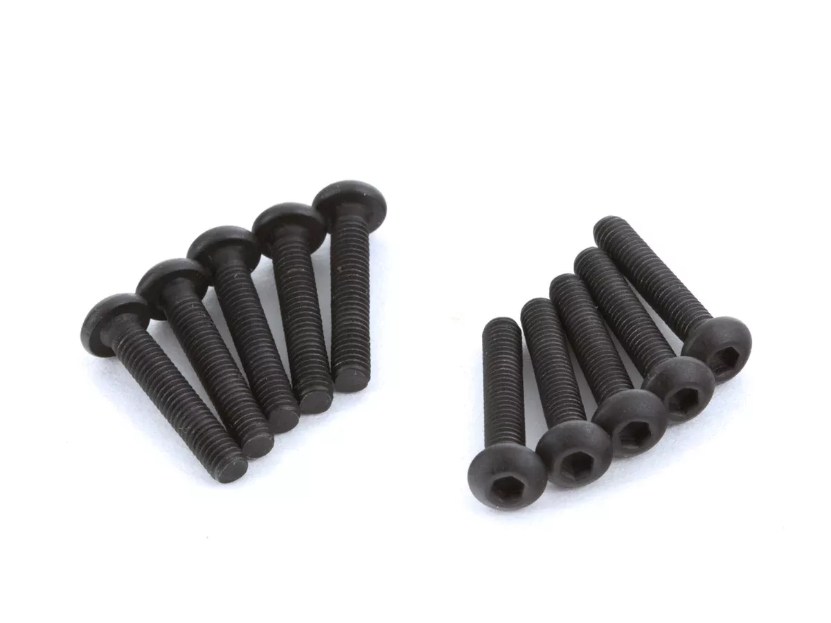ARRMA AR721316 M3x16mm Button Head Screw (10 Pack)