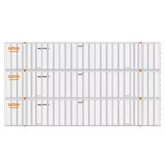 Athearn 17315 N Scale 53' Stoughton Intermodal Container Optimodal SNLU 3 Pack #2