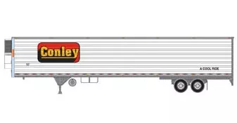 Athearn 17906 HO Scale 53' Utility Reefer Trailer Conley 2930