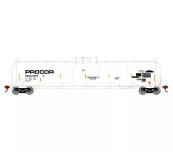 Athearn 3584 N Scale 33,900 Gallon Tank Car Procor "Early" PROX 31177