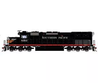 Athearn 73151 HO Scale RTR EMD SD40T-2 Southern Pacific "Black Widow" SP 8393 DCC Sound