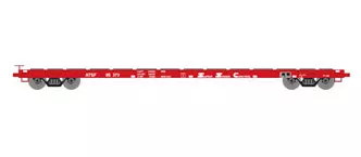 Athearn 92672 HO Scale 60' Flatcar Santa Fe ATSF 95373