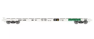 Athearn 92687 HO Scale 60' Flatcar SOO Line 5531