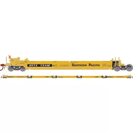 Athearn 98925 HO Scale Maxi I 5 Unit Well Car Trailer Train / Southern Pacific DTTX 73149