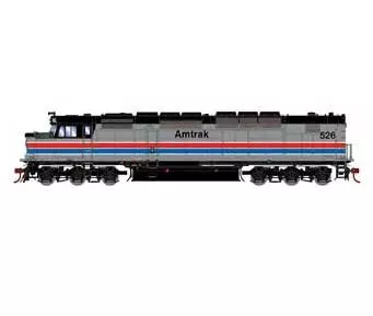 Athearn Genesis G64118 HO Scale EMD SDP40F Diesel Amtrak 526