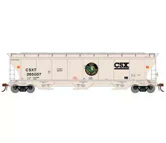 Athearn Genesis G89976 HO Scale Trinity 3 Bay Covered Hopper "Grain Express" CSX 265007