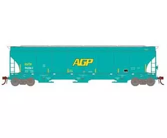 Athearn Genesis G97147 HO Scale Trinity 3 Bay Covered Hopper Ex-AGP DJTX 96061