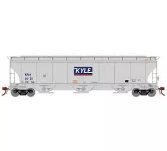 Athearn Genesis G97160 HO Scale Trinity 3 Bay Covered Hopper KYLE KRIX 56135