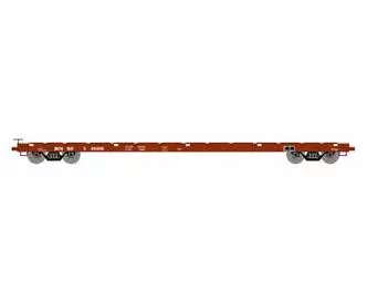 Athearn HO Scale 97081 60' Flatcar BNSF 848908