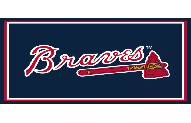Atlanta Braves 3x4 Area Rug For Sale – Game Room Gorilla