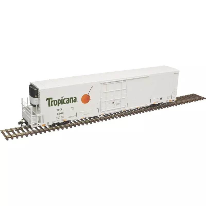 Atlas 20005324 HO Scale 64' Trinity Reefer Tropicana TPIX 3166