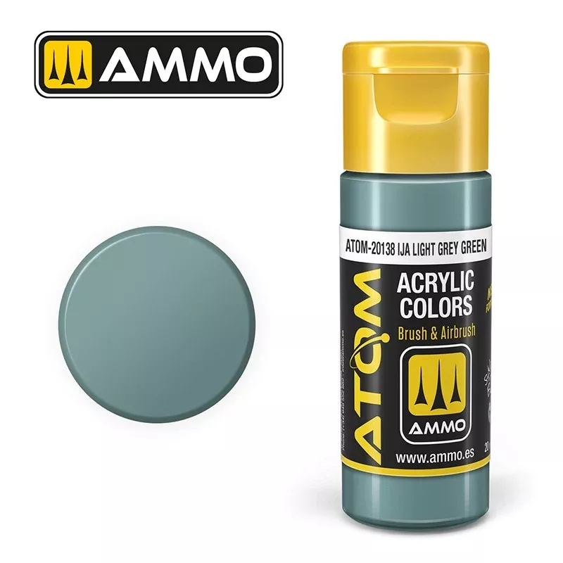 ATOM: Light Gray Green Acrylic Paint 20ml