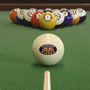 Auburn Tigers Cue Ball