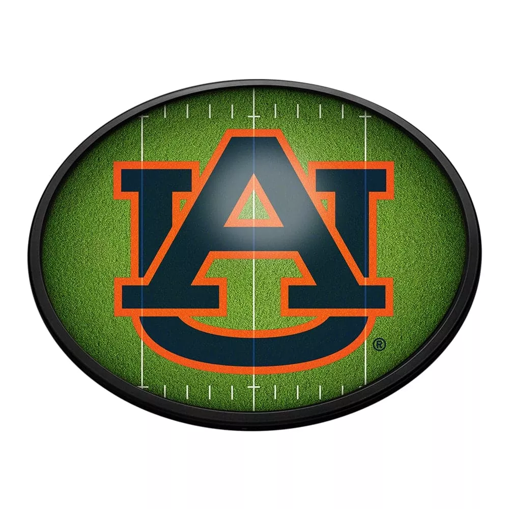 Auburn Tigers: On the 50 - Oval Slimline Lighted Wall Sign