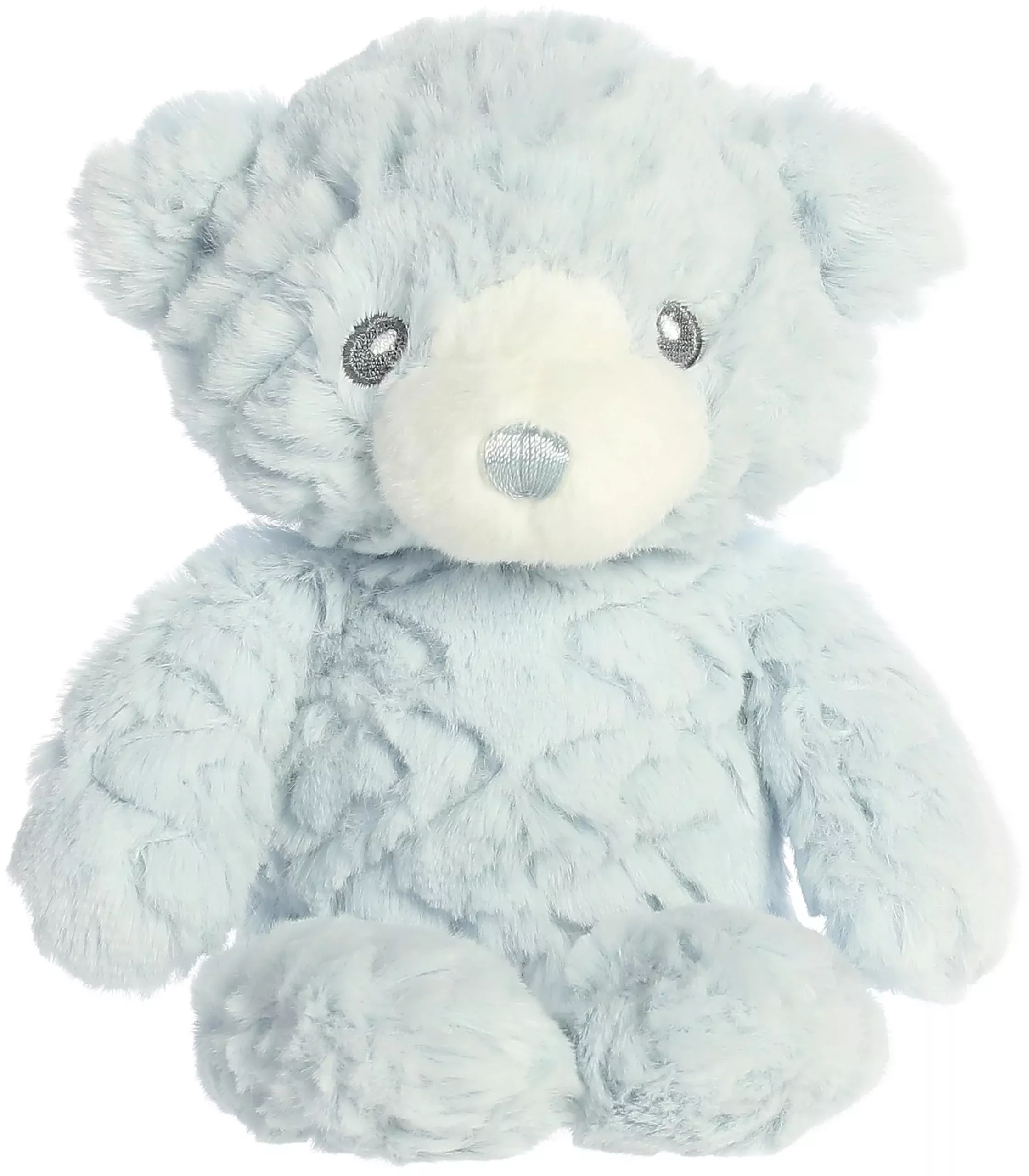 Aurora Plush Huggy Bear for Babies - Blue, 10-Inches, Super Soft