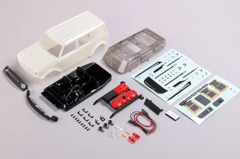 Axial AXI200009 SCX24 Ford Bronco 1/24 Scale White Body