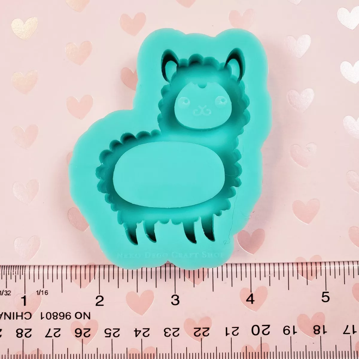 (B-GRADE) Alpaca Shaker Silicone Mold