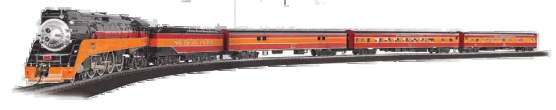 Bachmann 00776 HO Scale Daylight Special Southern Pacific Passenger Train Set
