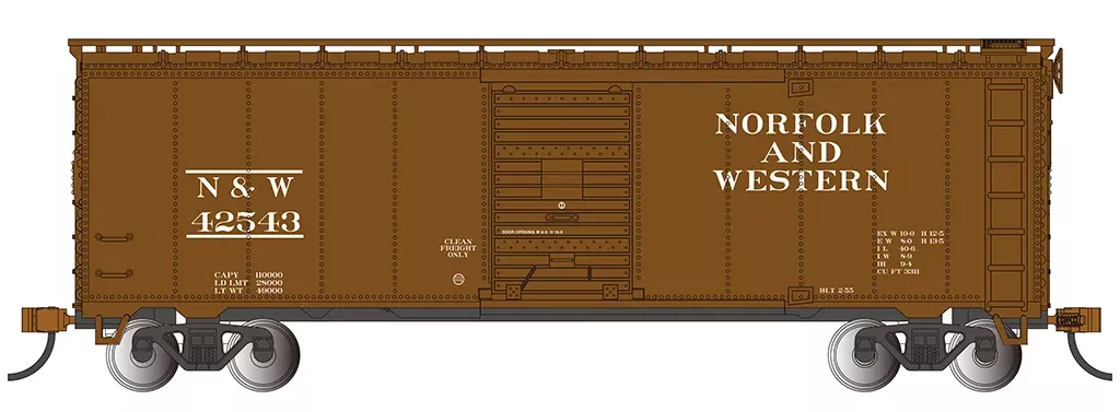 Bachmann 15011 HO Scale Boxcar Norfolk & Western N&W