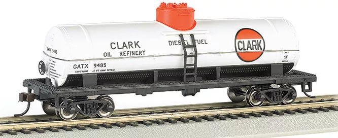Bachmann 17809 HO Scale Single Dome Tank Car Clark GATX 9485
