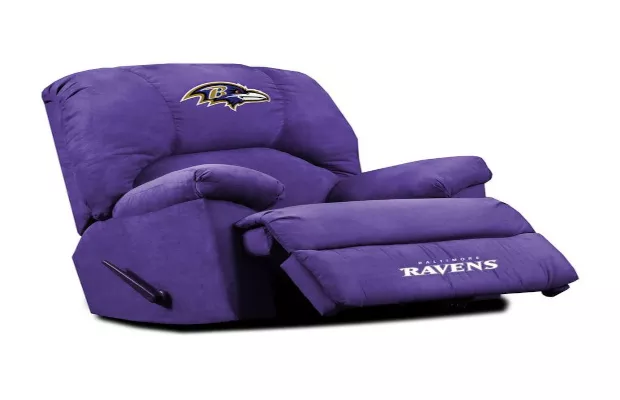 Baltimore Ravens GM Recliner For Sale – Game Room Gorilla