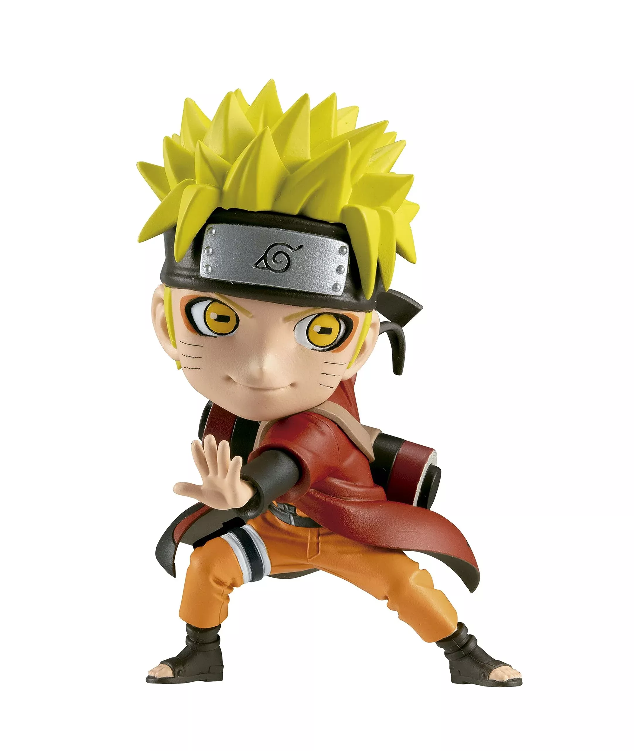 BANDAI Naruto Shippuden Figure - 3 Inch, Multiple Colors, Base Stand