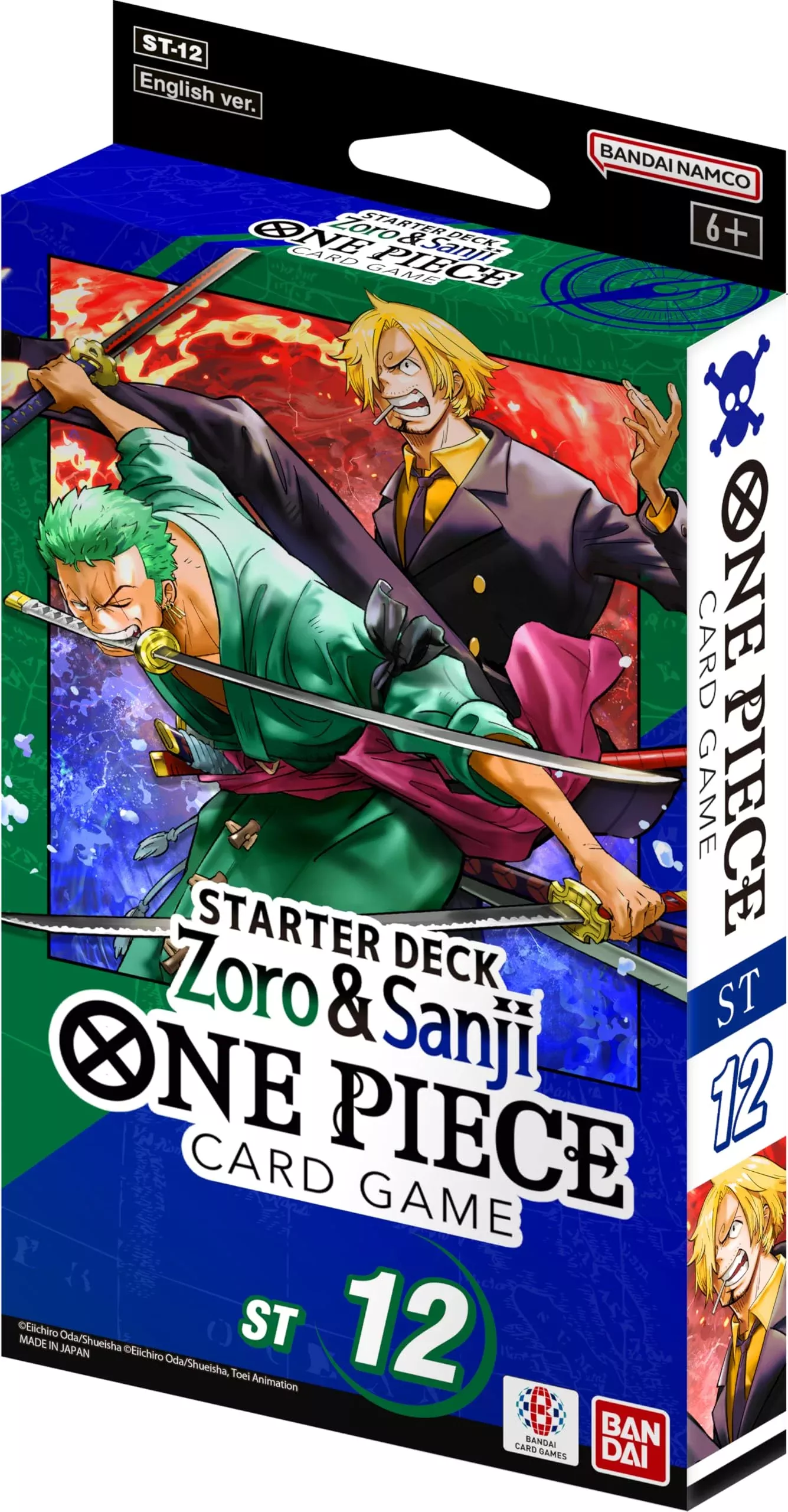 BANDAI One Piece Zoro and Sanji Starter Deck - Multi-color, Small
