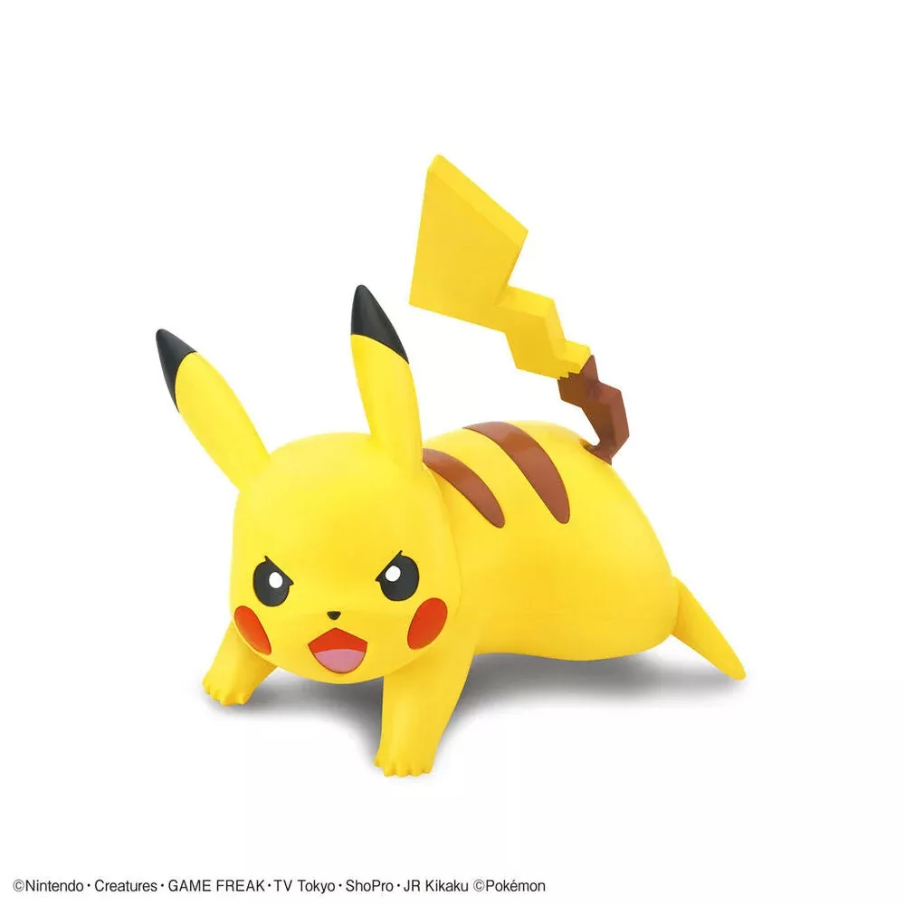 Bandai Pokemon Model Kit Quick!! 03 Pikachu Battle Pose - G5061391
