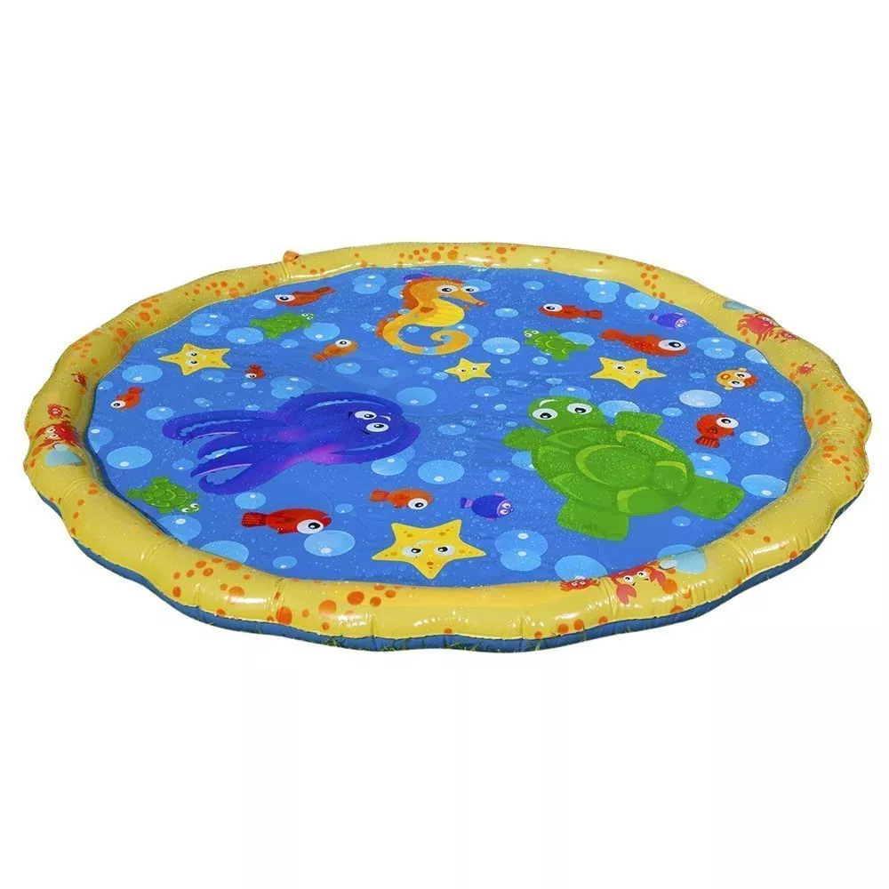 BANZAI 54" Diameter Sprinkle and Splash Play Mat - Multicolor