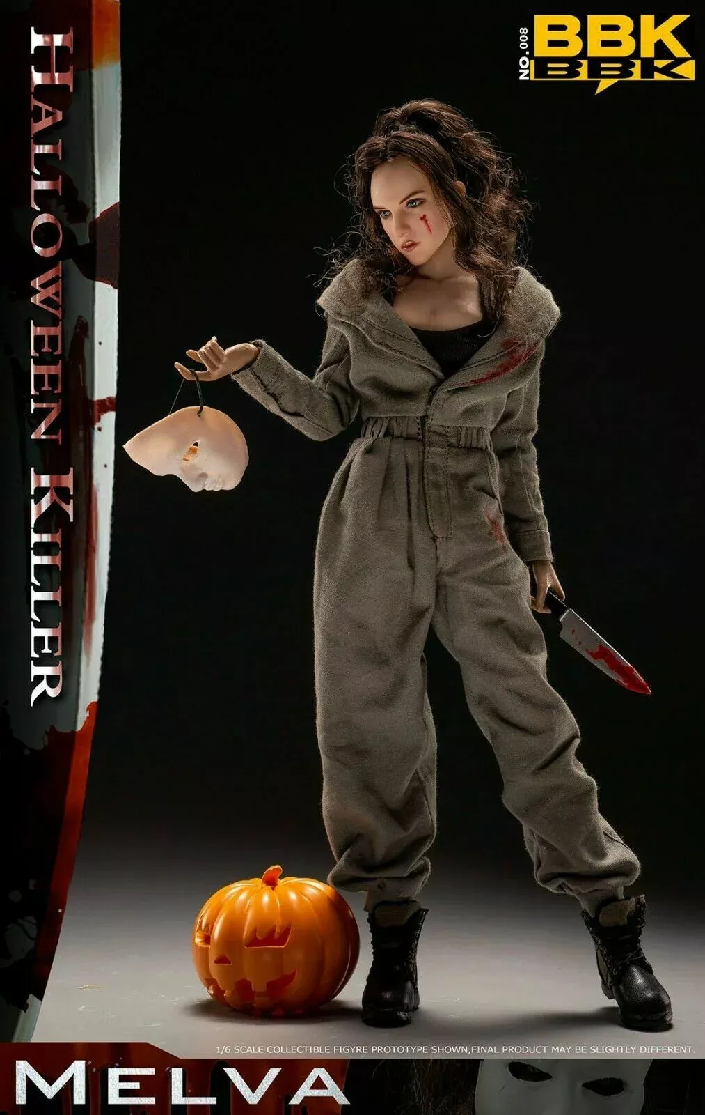 BBK Halloween Killer Melva 1/6 Scale Figure NIB