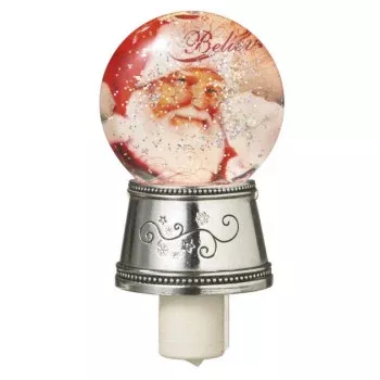 "Believe" Santa Shimmer Night Light