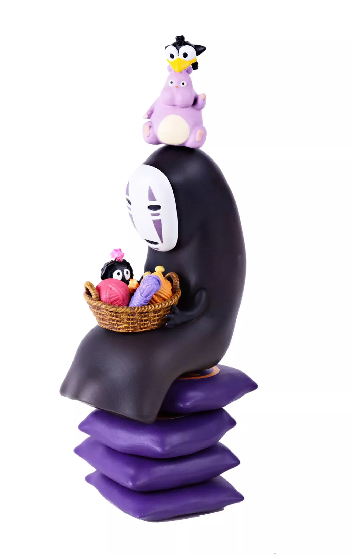 Benelic Stacking Figures Spirited Away Set 10 Pieces 5" Purple