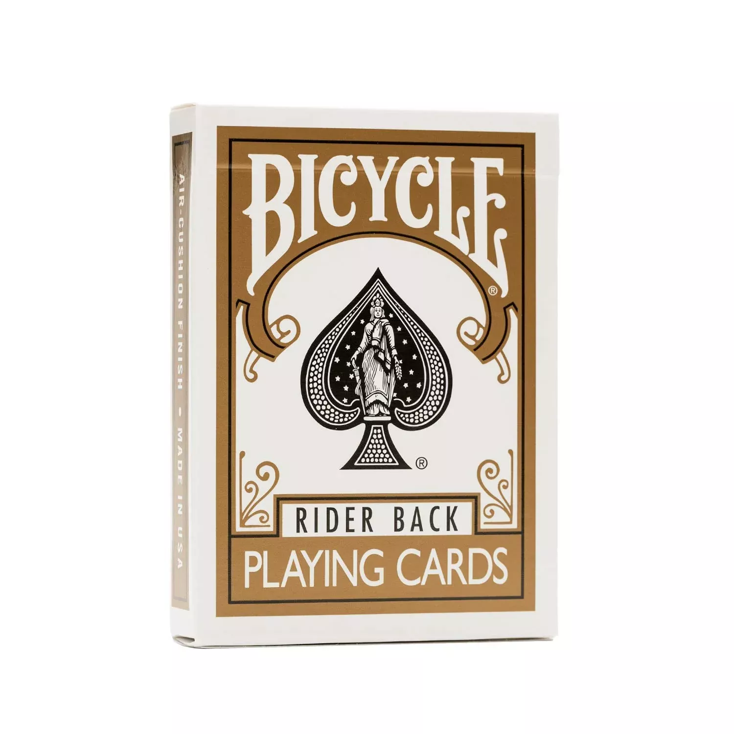 Bicycle Rider Back Gold Deck - Poker Size - Gold - Paper