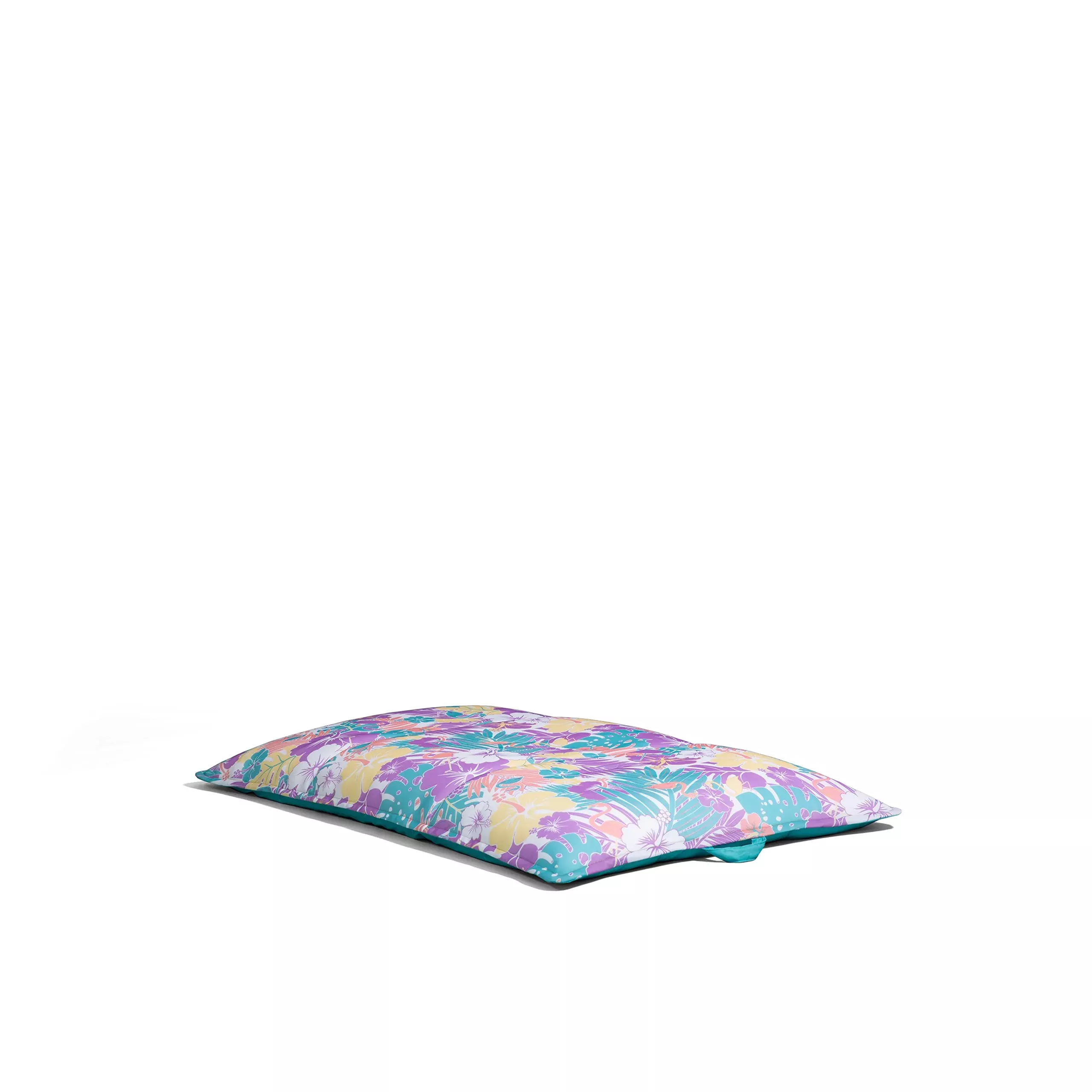 Big Joe Lagoon Lounger Pool Float - Tropical Hibiscus Aqua
