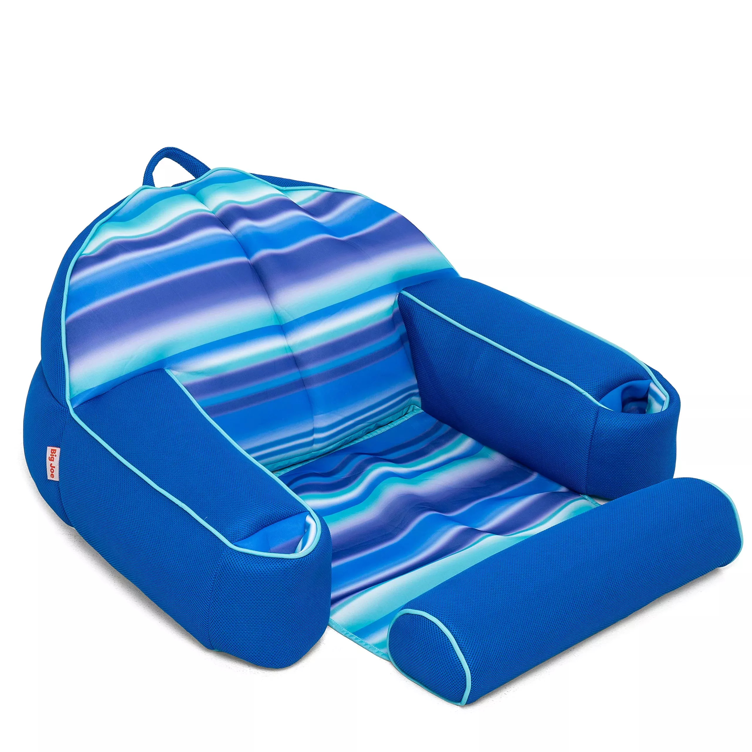 Big Joe Lazy Lounger Pool Float Blurred Blue 42"x38"x18"