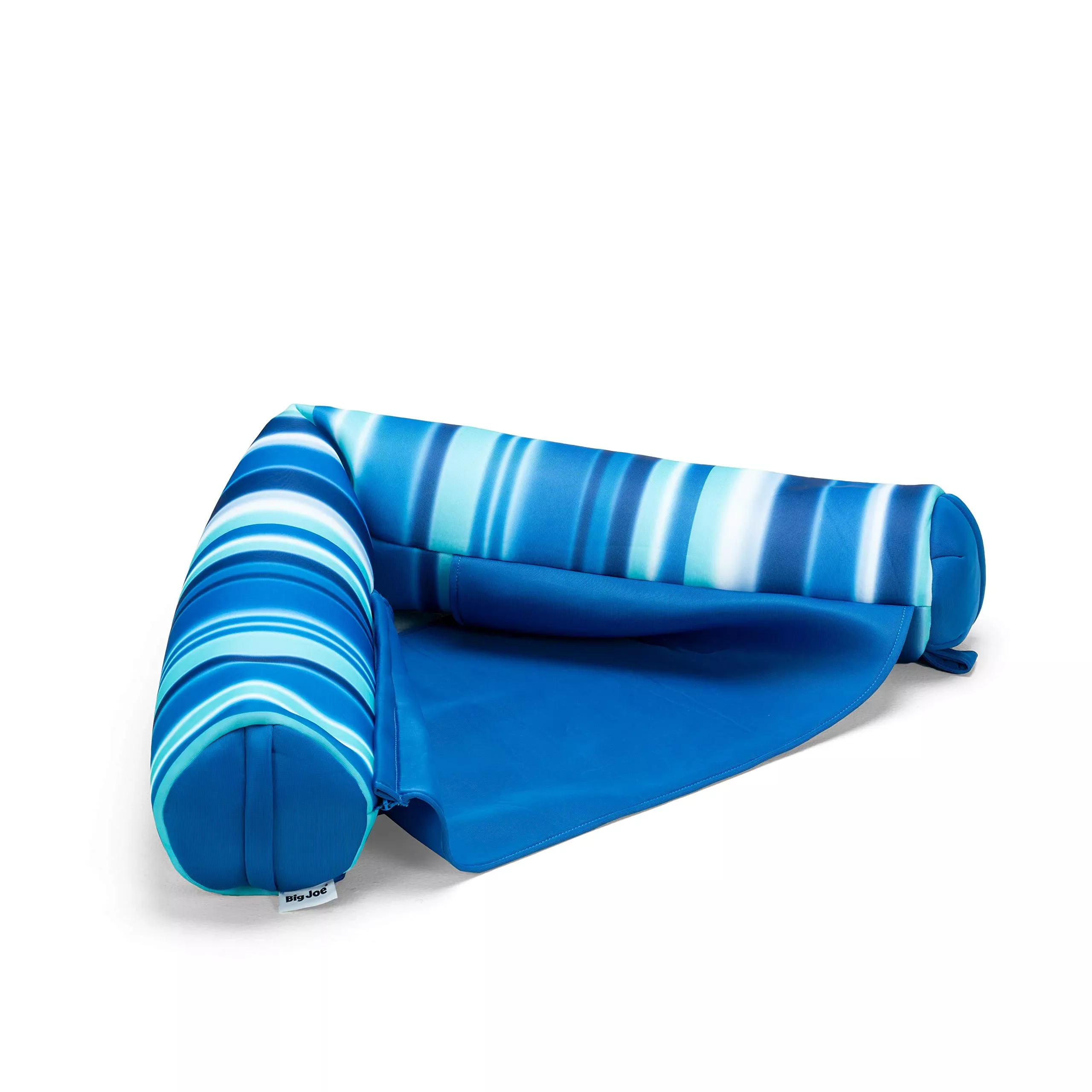 Big Joe Noodle Sling Pool Float with Built-in Seat, Blurred Blue