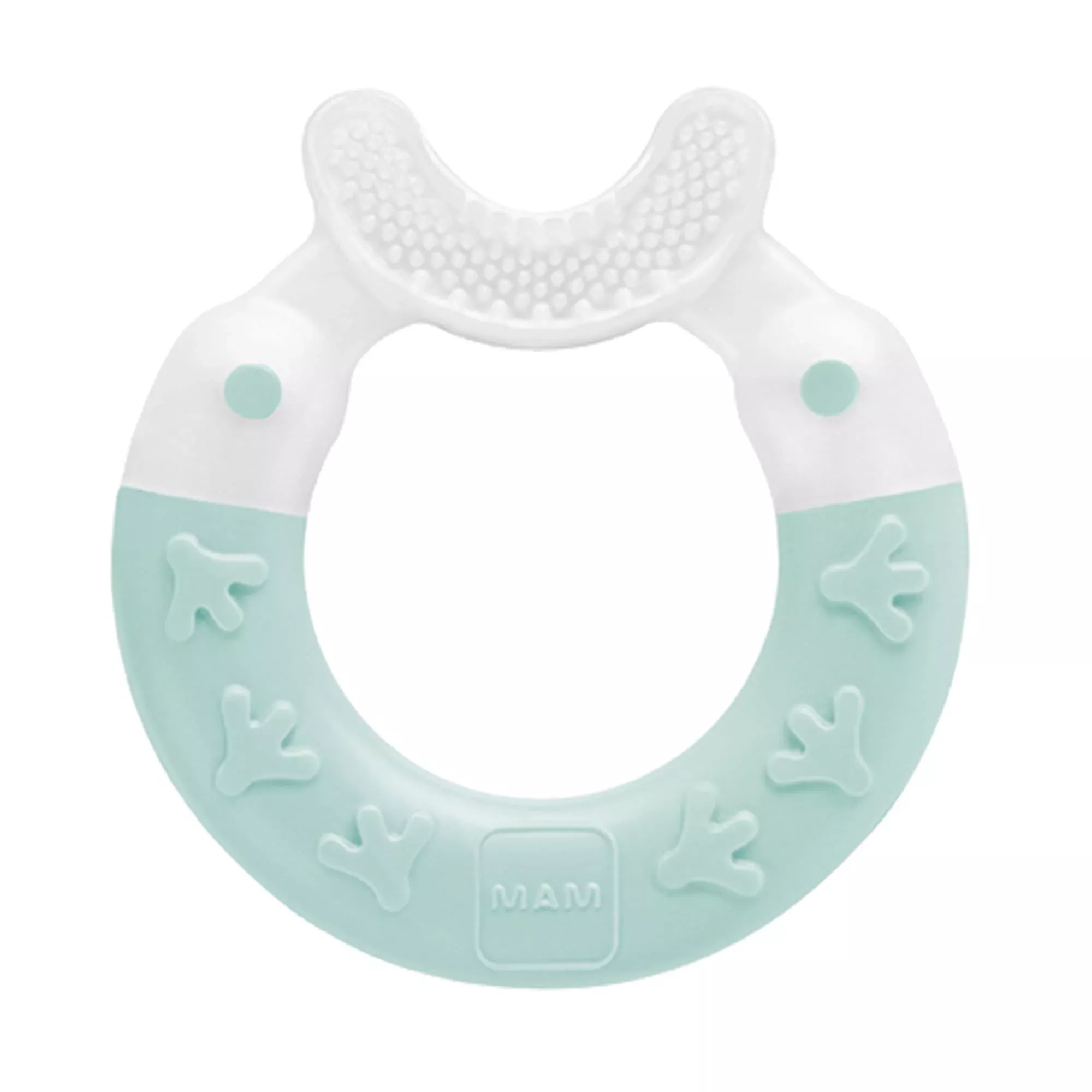 Bite & Brush Teether, Boys 3+ Months, 1-Count, Blue