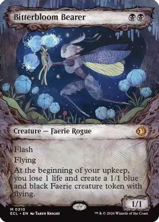 Bitterbloom Bearer (Showcase) (ECL-310) [Lorwyn Eclipsed]