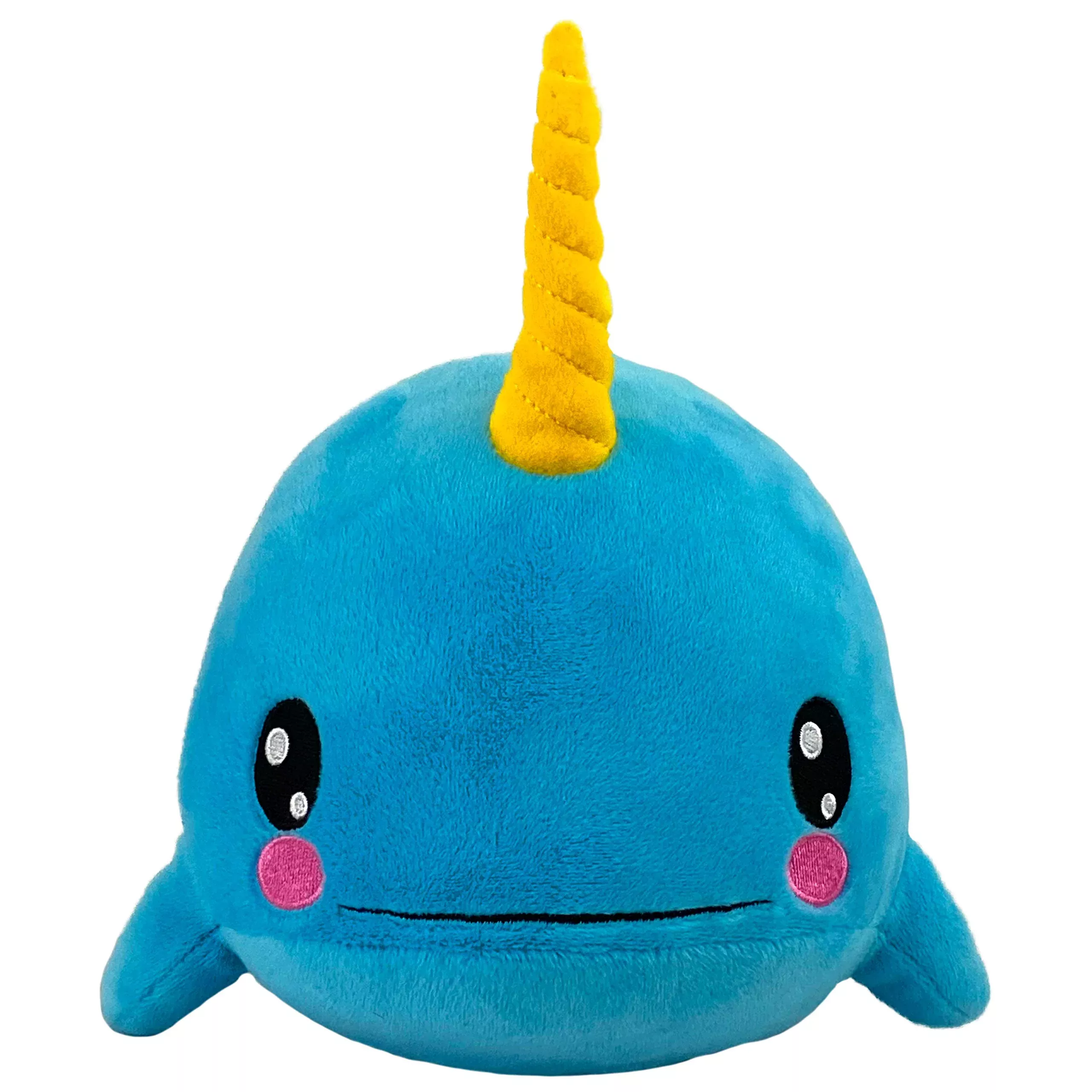 Bleacher Creatures 6" Narwhal Plush Toy - Chibi Design, Soft Fabric