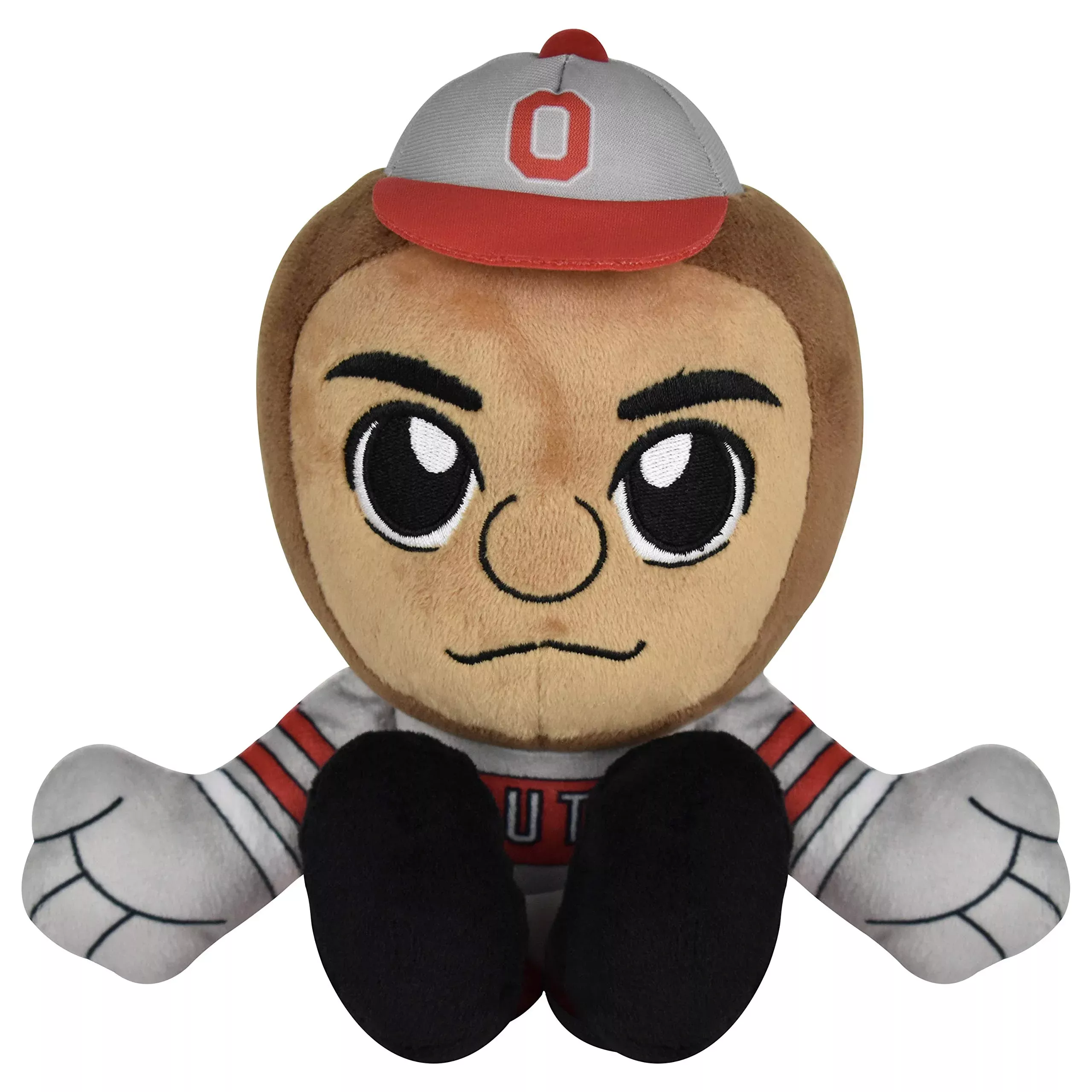 Bleacher Creatures Brutus Buckeye Plush Toy 8" Ohio State Chibi