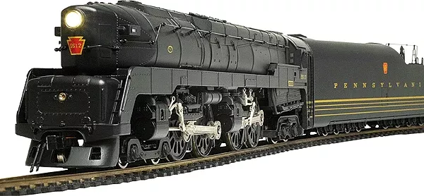 BLI 016 HO Scale T1 4-4-4-4 Steam Loco PRR 5517 with DCC QSI Sound - USED