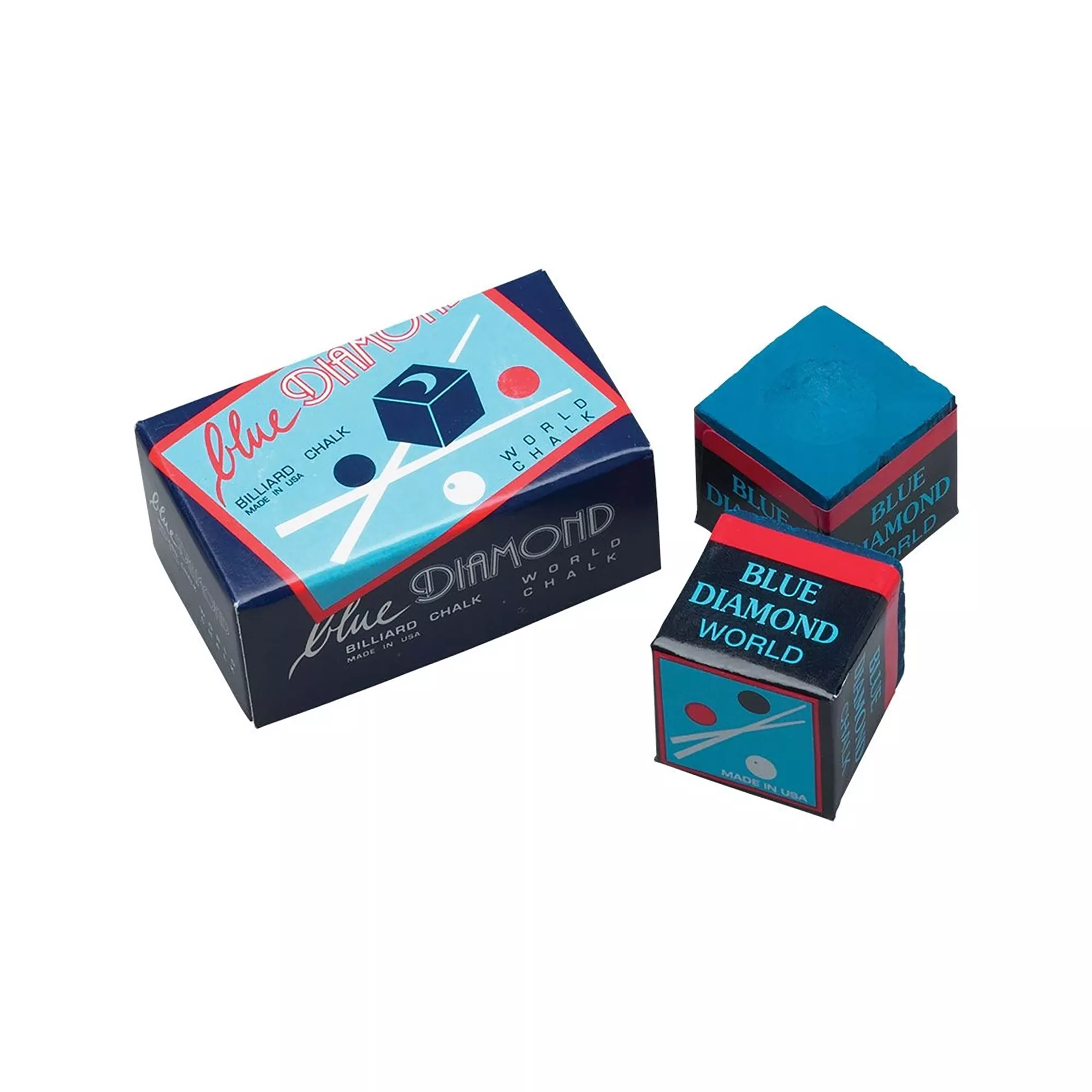 Blue Diamond Chalk (Box Of 2 Cubes) For Sale – Game Room Gorilla