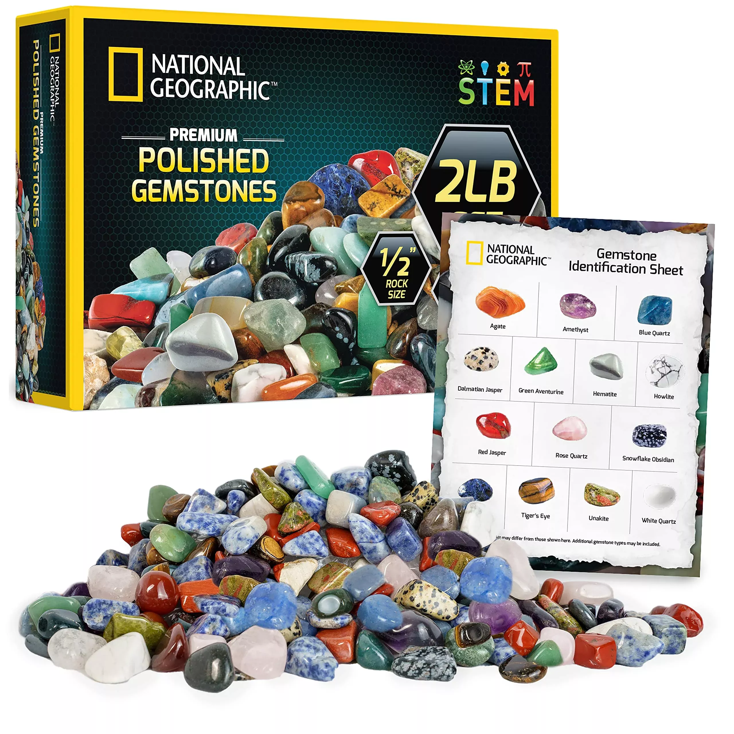 Blue Marble Rock Collection Kit - STEM Educational Toys - Multi Color