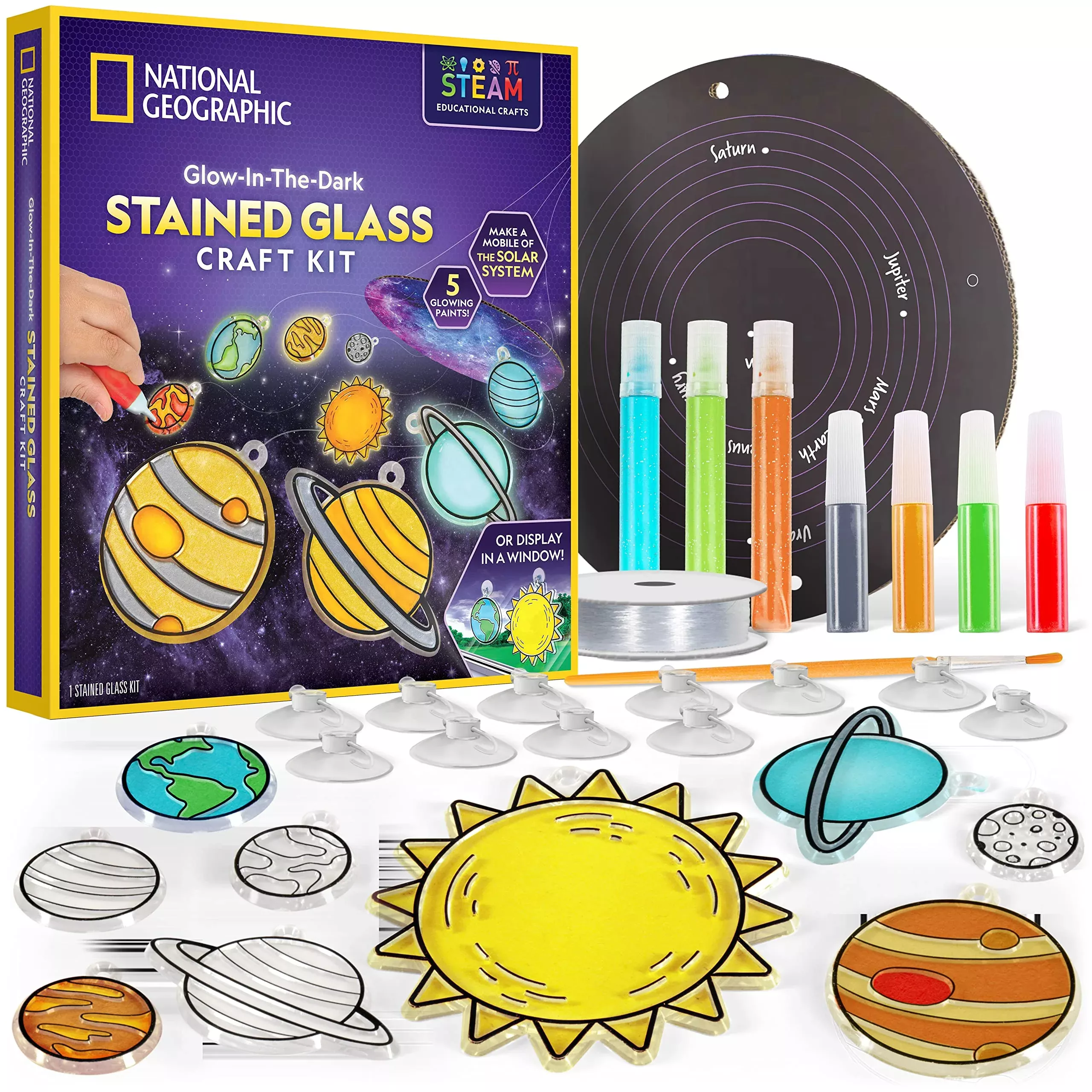 Blue Marble Solar System Arts and Crafts Kit Multicolor One Size