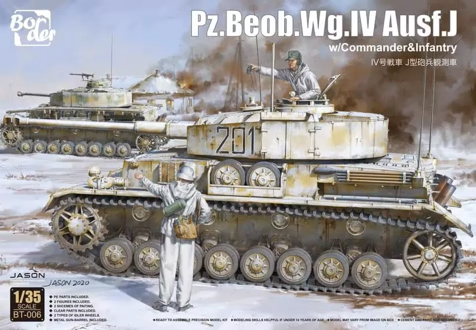 Border Model: 1/35 Pz. Beob.Wg IV Ausf J
