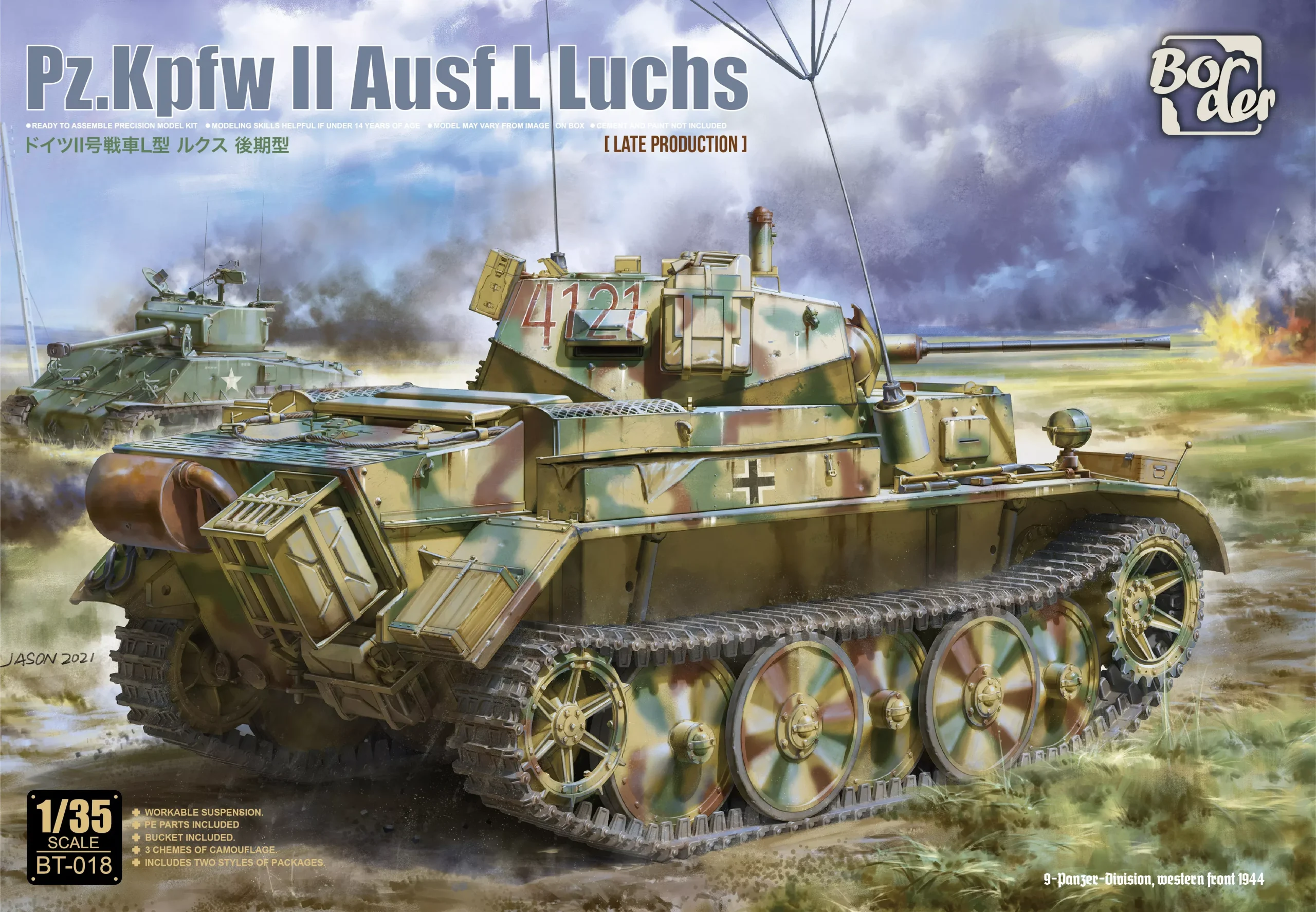 Border Model: 1/35 Pz.Kpfw.II Ausf.L Luchs