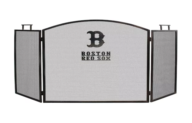Boston Red Sox Fireplace Screen For Sale – Game Room Gorilla