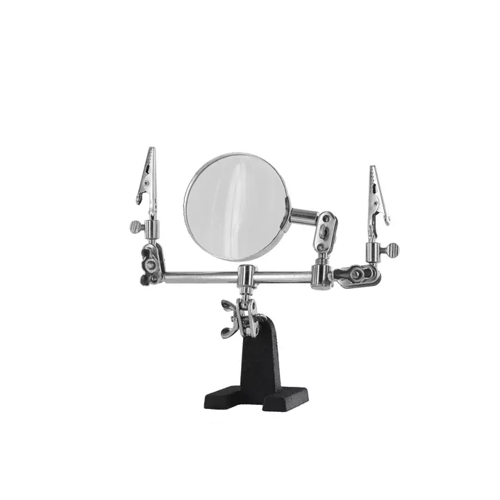 Bravo Handtools - Helping Hand with Glass Magnifier [110370]